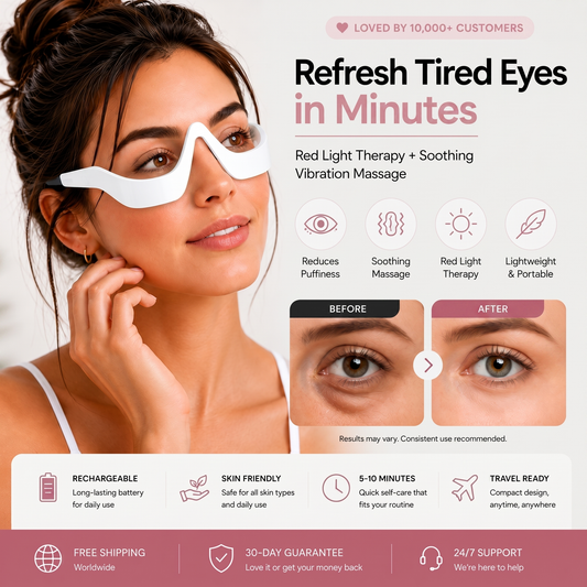 Stop looking tired every time you look in the mirror.